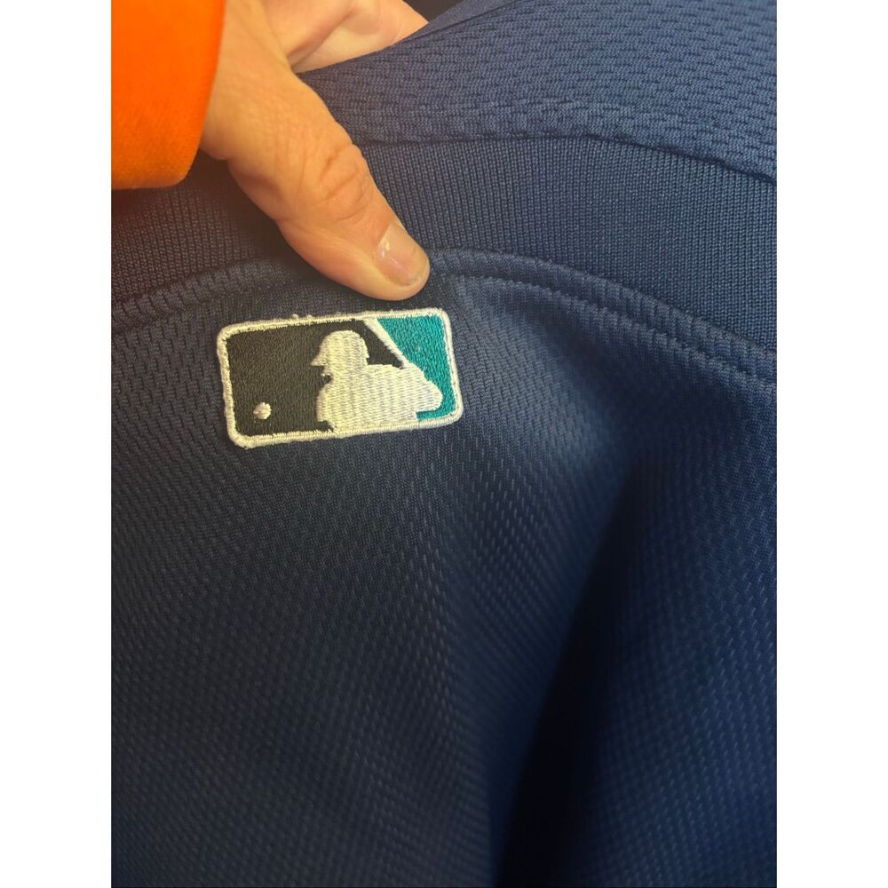 ￼ majestic Seattle Mariners fleece sweatshirt ￼ - Picture 4 of 5